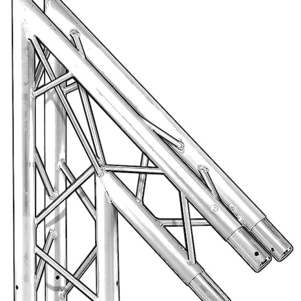 2 Way Triangular Aluminum Junctions