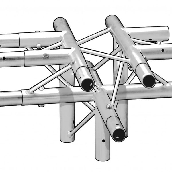 5 Way Triangular Aluminum Junctions