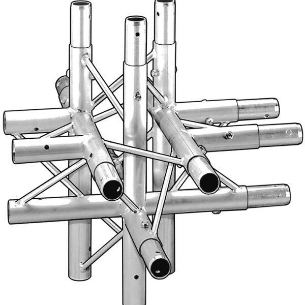 6 Way Triangular Aluminum Junctions