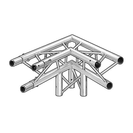 3 Way Triangular Aluminum Junctions
